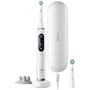 Oral-B Cepillo Dental Eléctrico Oral-B iOs 9S Blanco con 2 Cabezales Recambio iO Ultimate Clean, Cargador y Estuche de Viaje